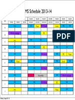 3MS Schedule