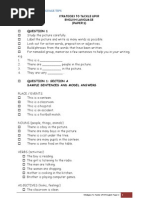 Strategies To Tackle UPSR English Paper2