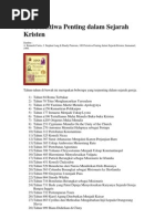 Download 100 Peristiwa Penting Dalam Sejarah Kristen by sgrsihombing SN16316735 doc pdf