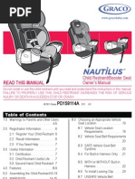 Graco Nautilus 3-In-1 Car Seat 8J00GLX