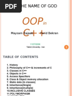 Download OOP in C by faridprogrammer SN16317527 doc pdf