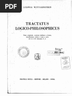 Wittgenstein, Tractatus