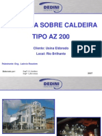 Palestra sobre caldeira AZ 200