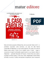 Il Caso Parolisi: Sesso, Droga e Afghanistan. Il Comunicato Stampa