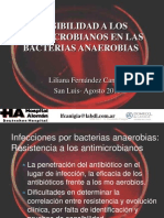 Sensibilidad Bacterias Anaerobias 2013 Para Dejar