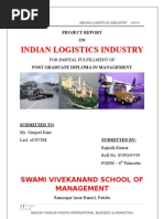 Download INDIAN LOGISTICS INDUSTRY by Rajnish Thakur SN16319859 doc pdf