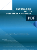 Arqueologia de Los Desastres