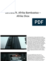 Leftfield Ft. Afrika Bambaataa - Afrika Shox (Analysis)