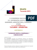 x Congreso Egrafia _ Tucuman 2013 - Segundo Envio - Spw