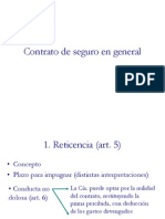 Santiere 2-5 - RETICENCIA Y AGRAVACIÓN DEL RIESGO