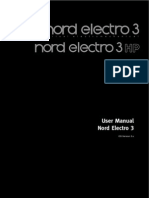 Manual Nord Electro 3