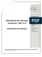 MODUL Reka Bentuk Dan Teknologi RBT3118 Bab5 PDF