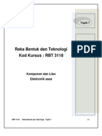 MODUL Reka Bentuk Dan Teknologi RBT3118 Bab7 PDF