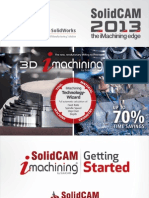 2013 SolidCAM Imachining Getting Started Interactive PDF