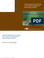 Sustainable Management of The Nitrogen Cycle in Agriculture and Mitigation