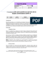 DOC-And-BBA-11-005_Procedimiento Para Puesta en Servicio de La Tarjeta Con Controladora EXNT-A Ed4