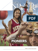 University of Denver Magazine Fall 2013