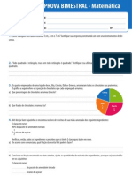 Ensino Fundamental Provas Bimestrais 2013 6 Ano Prova Bimestral 3 Caderno 3 Matematica