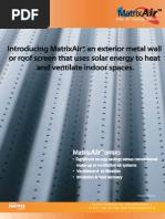 Download MatrixAir Solar Fresh Air Heating System by Matrix Energy by Matrix Energy SN16326069 doc pdf