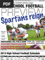 Download 2013 High School Football Preview by LNP MEDIA GROUP Inc SN163267669 doc pdf