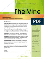 September 2013 Newsletter The Vine