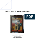 Malas Practicas de Abogados