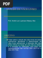 Análise de Vãos Livres