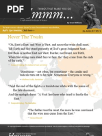 Things that make you go hmmm..., Grant Williams, Aug 26, 2013. "Never the Twain".