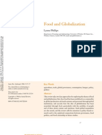 Food and Globalization. Phillips 2006