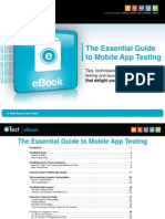 Utest Ebook Mobile Testing PDF