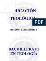 Bachillerato en Teologia