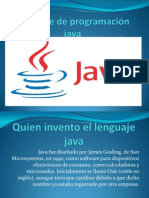 Lenguaje de Programación Java