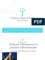 Nutricion Parenteral en La Practica Orthomolecular