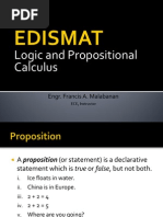 Logic and Proposition