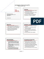Clinical Diagnostic Criteria For AD and FTD