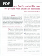 Download Dementia Care 3 End of Life Care by dogstar23 SN16333708 doc pdf