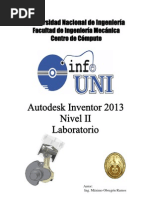 Autodesk Inventor - Practicas | PDF