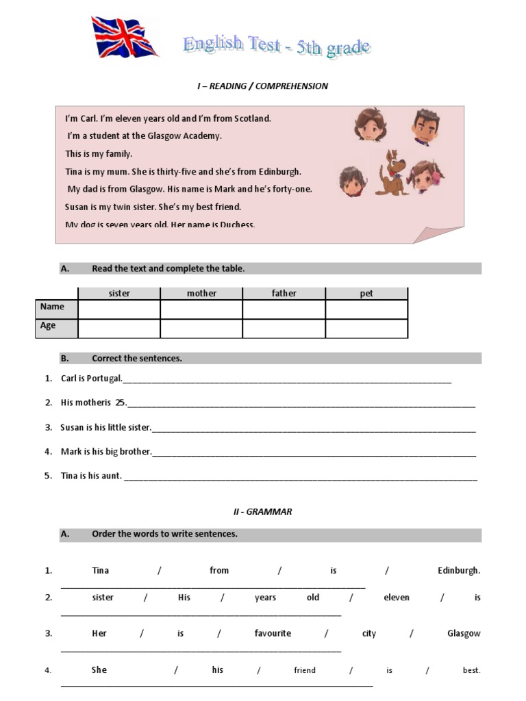islcollective-worksheets-elementary-a1-elementary-school-reading-writing-fa-english-test5th