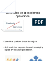 Beneficios de La Excelencia Operacional