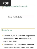 Aula 1 Classificacao Aos Materiais