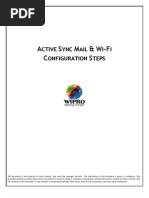 Download Step-By-Step for Active Sync and WiFi Configuration-V6 by Lokesh Ceeba SN163376603 doc pdf