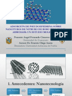 Adsorción de fármacos sobre nanotubos