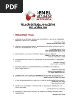 Lista Oficial Trabalhos Enel