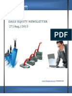 Daily Equity News Letter 27 Aug 2013