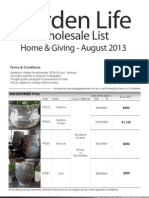 Wholesale List August2013 D