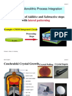 Principle of Monolithic Process Integration P G