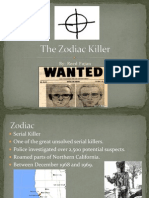 (Psychology) Zodiac Killer 
