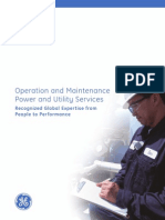 Field services for gas turbine