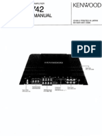 Kenwood KAC742 Schematic