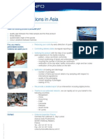 Textile Inspections in Asia Textile Inspections in Asia